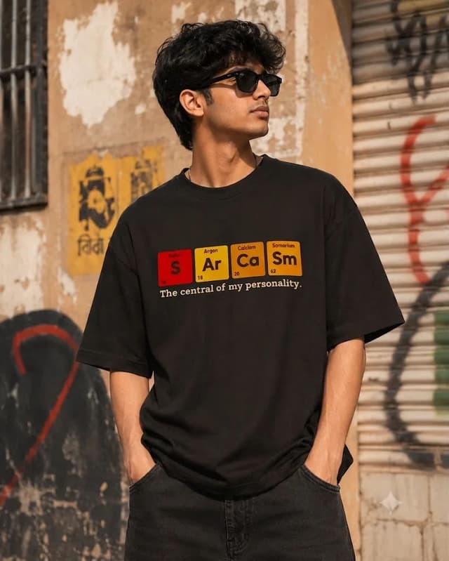 SArCaSm Drop Shoulder T-Shirt